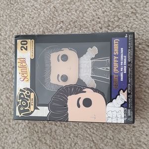 Funko Pop Seinfeld Jerry Puffy Shirt Enamel Pin